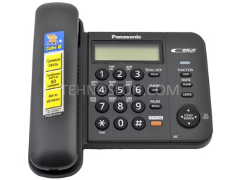 Телефоны проводные PANASONIC KX-TS2358RUB