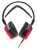 Наушники с микрофоном Оклик HS-L900G HURRICANE черный/красный 1.85м мониторные оголовье (HS-L900G)
