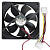 Вентилятор Alseye AD1225B12H-N1 черный 120x25мм 3200rpm 4pin Molex