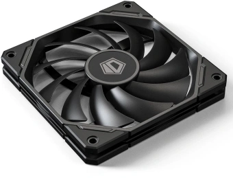 Вентилятор ID-Cooling TF-12015-K 120x120x15mm черный 4-pin 14-35dB 110gr Ret