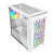 Корпус Powercase Mistral Micro D3W ARGB, Tempered Glass, 2x 140mm ARGB PWM+1x 120mm ARGB PWM, белый, mATX  (CMMDW-A3)