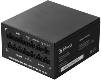 Блок питания 1000W ATX Bloody BD-PS1000G 80+ gold (20+4pin) APFC 140mm fan 12xSATA Cab Manag RTL