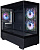 Корпус 1STPlayer MIKU Mi5 черный без БП MiniTower mATX (Mi5-BK-2FC7R-1FC7)