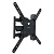 Кронштейн для телевизора Ultramounts UM 871 черный 23"-55" макс.35кг настенный поворотно-выдвижной и наклонный