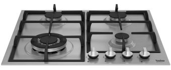 Встраиваемая газовая варочная панель Beko HIYG 64225 SXO