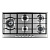 Газовая варочная панель DeLonghi NSL 590D X RUS серебристый