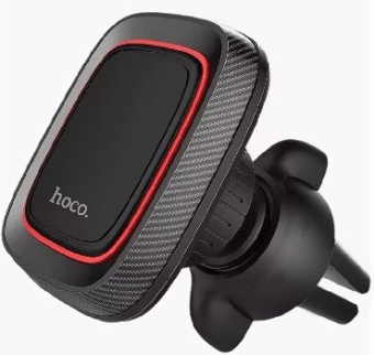 HOCO CA23 в воздуховод магнит черный