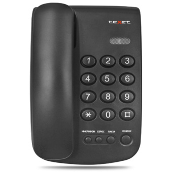 Телефон TeXet TX-241 черный