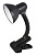 ULTRAFLASH UF-320 C02 черный (Светильник настольный с прищепкой 230В, 60Вт, E27, ЛОН)