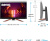 Монитор Benq 27" Mobiuz EX2710S IPS 1920x1080 165Hz FreeSync Premium 400cd/m2 16:9