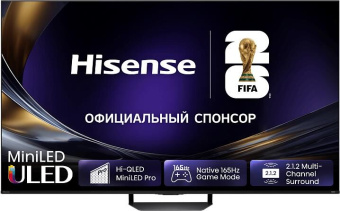 Телевизор HISENSE 55U7S PRO угольно-серый