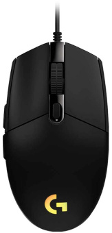 Мышь Logitech G102 LIGHTSYNC черный оптическая (8000dpi) USB (6but)