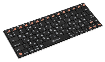 Клавиатура Oklick 840S black USB slim