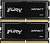 Память SO-DIMM DDR5 2x32Gb 5600MHz Kingston KF556S40IBK2-64 Fury Impact RTL PC5-44800 CL40 262-pin 1.1В dual rank Ret