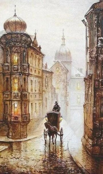 Обогреватель настенный Дыхание Тепла (рис. Старый город) 20с462
