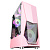 Корпус 1STPlayer DK-3 розовый без БП MidiTower ATX LED (DK-3-PK-3G6)