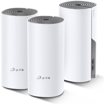 Бесшовный Mesh роутер TP-Link Deco E4 (DECO E4(3-PACK)) AC1200 10/100BASE-TX (упак.:3шт)