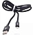 HARPER BRCH-510 BLACK USB - 8PIN 1м нейлоновая оплетка