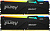 Память DDR5 2x8GB 5600MHz Kingston KF556C40BBAK2-16 FURY Beast RGB XMP Gaming Memory Non-ECC, CL40, 1.25V, (Kit of 2) 1RX16 40-40-4