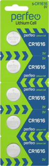 PERFEO (PF_C4996) CR1616/5BL LITHIUM CELL