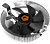Устройство охлаждения(кулер) ID-Cooling DK-01T Soc-AM4/1151/1200 3-pin 24dB Al 95W 195gr Ret