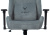 Кресло игровое Knight N1 Fabric серо-голубой Light-28 с подголов. крестовина металл