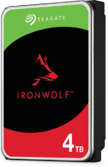 Жесткий диск Seagate Original SATA-III 4Tb ST4000VN006 NAS Ironwolf (5400rpm) 256Mb 3.5"