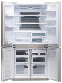 Холодильник SHARP SJGX98PBK
