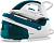 Паровая станция Vitek VT-2830 2400Вт белый/бирюзовый