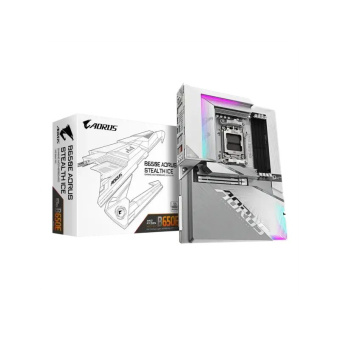 Материнская плата Gigabyte B650E AORUS STEALTH ICE Soc-AM5 AMD B650 4xDDR5 ATX
