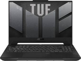 Ноутбук 15.6" Asus TUF Gaming A15 FA507NVR-LP118 Ryzen 7 7435HS 32Gb SSD512Gb NVIDIA GeForce RTX4060 8Gb IPS FHD (1920x1080) noOS grey WiFi BT Cam (9