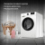 Стиральная машина HYUNDAI WME8203 8кг белый