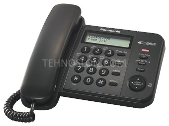 Телефоны проводные PANASONIC KX-TS2356RUB