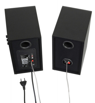 Колонки Оклик OK-166 BT 2.0 черный 40Вт BT