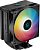 Кулер для процессора Deepcool AG400 Digital Bk ARGB Soc-AM5/AM4/1200/1700/1851 черный 4-pin 31.6dB Al+Cu LCD 220W 636gr Ret (R-AG400-BKADMN-G