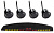 INTERPOWER IP-415 BLACK 4 датчика (19 mm)