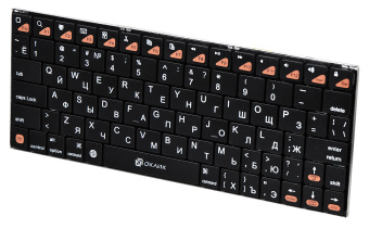 Клавиатура Oklick 840S black USB slim