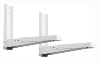 Кронштейн для СВЧ Holder MWS-2002 белый макс.40кг настенный фиксированный