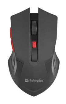 Мышь Defender Accura MM-275 красный, опт. беспр. 52276