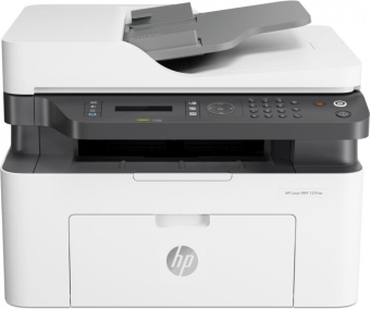 МФУ лазерный HP Laser 137fnw (4ZB84A) A4 WiFi белый/серый