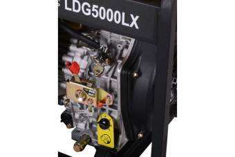 Электрогенератор дизельный Huter LDG 5000LX