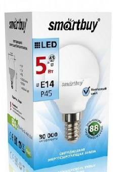 Светодиодная лампа Smartbuy P45-05W/4000/E14