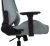 Кресло игровое Knight N1 Fabric серо-голубой Light-28 с подголов. крестовина металл