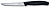 Нож кухонный Victorinox Swiss Classic (6.7233.20) стальной для стейка лезв.110мм серрейт. заточка черный без упаковки