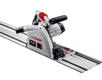 ЗУБР ПП-55Н Пила погружная с шиной, 90°-55 мм, диск 165 мм, 1200 Вт,