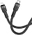 Кабель Hoco U110 iP PD USB Type-C (m)-Lightning (m) 1.2м черный