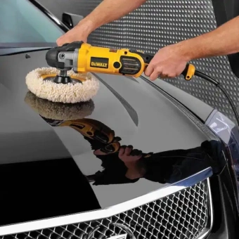 Полировальная машина DeWalt DWP849X-QS 1250Вт D180мм