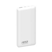 HIPER MX PRO 10000 WHITE Мобильный аккумулятор 10000mAh 3A QC PD 1xUSB белый