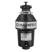 Измельчитель пищевых отходов Maunfeld MWD7502PB с пневмокнопкой 750Вт 1100мл черный