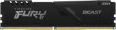 Память DDR4 16Gb 2666MHz Kingston KF426C16BB/16 Fury Beast Black RTL Gaming PC4-21300 CL16 DIMM 288-pin 1.2В single rank